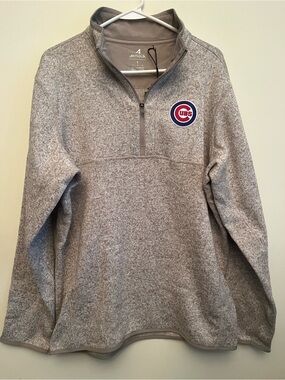 Antigua Chicago Cubs Quarter Zip Pullover